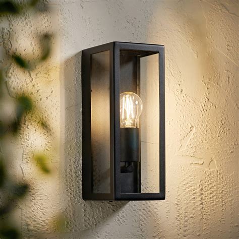 metal box wall light|metal light box 3 sided.